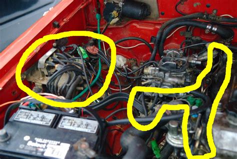 Rev Up Your Ride: Unveiling the Secrets of 1984 Toyota Pickup 22R Engine Bay with Wiring Schematic!
